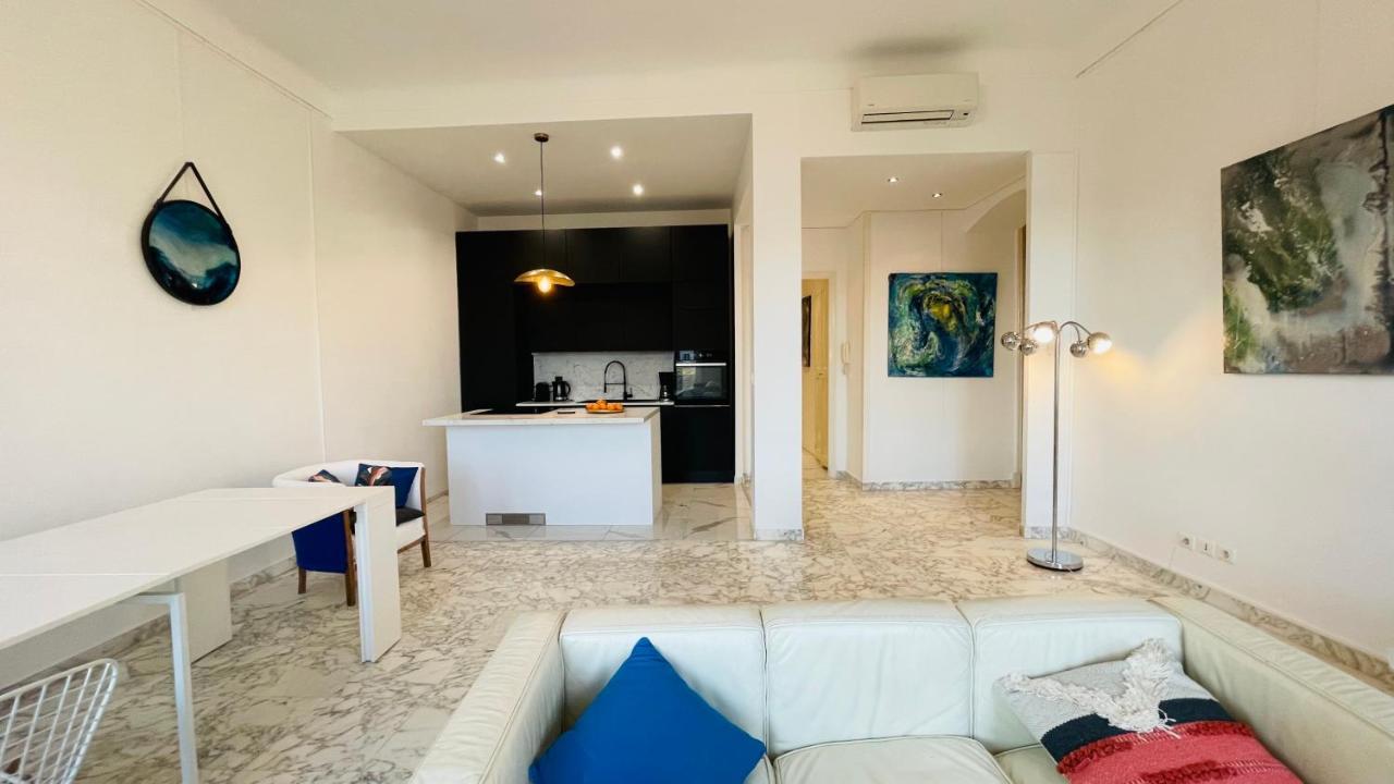 Spacious 3 Bedroom Flat Center - Magnificent View-parking Apartment Nizza